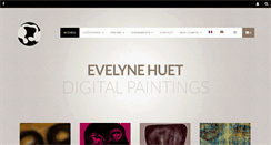 Desktop Screenshot of evelynehuet.com